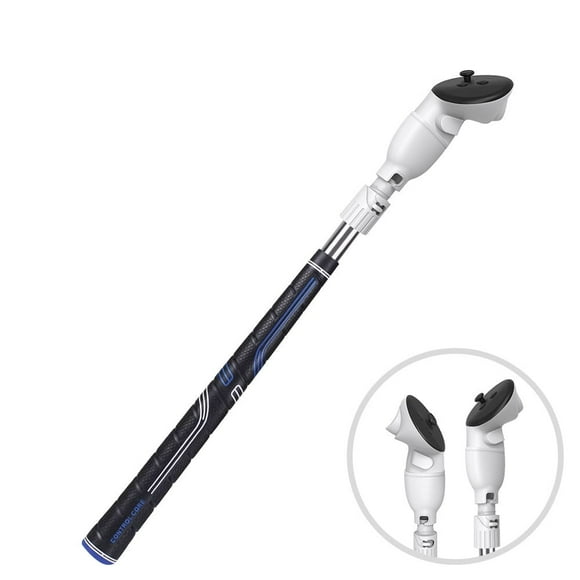 Accesorio VR AARONMEI Controlador Mango para Palos de Golf Tenis Béisbol Kayak Blanco