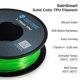 thumbnail image 2 of Filamento de impresión 3D SainSmart Green Flexible TPU 1,75 mm 0,8 kg, 2 of 8