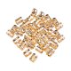 thumbnail image 3 of 100 Piezas Rastas Perlas Clips De Metal Anillos De Pu?os Para Trenzas Cabello Trenzado Estilo B, 3 of 5
