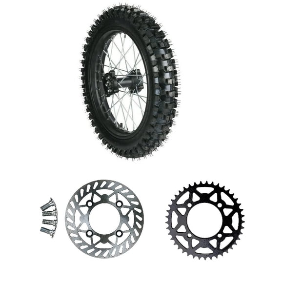 Rueda RedCap 41 cm – Conjunto con Neumático 90/100‑16 y Piñón 428