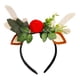 thumbnail image 3 of Diadema Navideña, Lindo Aro Para El Pelo Para Disfraz De Adultos, Ideal Como Regalo Para Juegos De Rol, Astas Doradas, 3 of 3