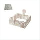 thumbnail image 1 of Corral 14 Piezas Bebé Plegable Alfombra y Juegos Oso Rosado, 1 of 8