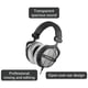 thumbnail image 3 of beyerdynamic DT 990 Pro 250 Ohm, Open-Back Studio Headphones, 3 of 3