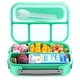 thumbnail image 1 of 1pc 4-Compartment Bento Lunch Box - Microwave, Dishwasher, and Freezer Safe - Perfect for Back to School and On-the-Go Meals, 1 of 3