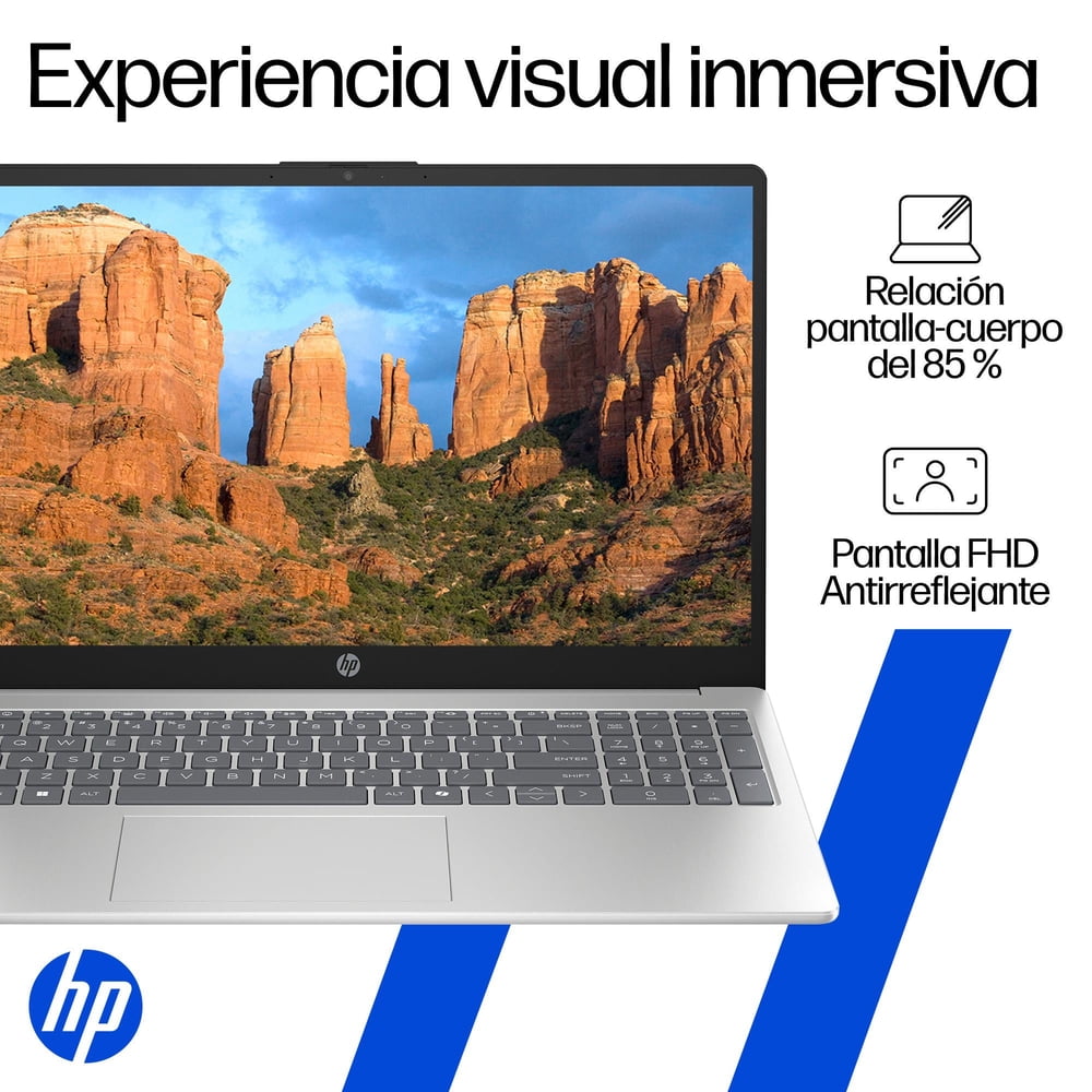 HP 15-fd0331la Core 3 100U 8GB 512GB Plata Natural, foto 4