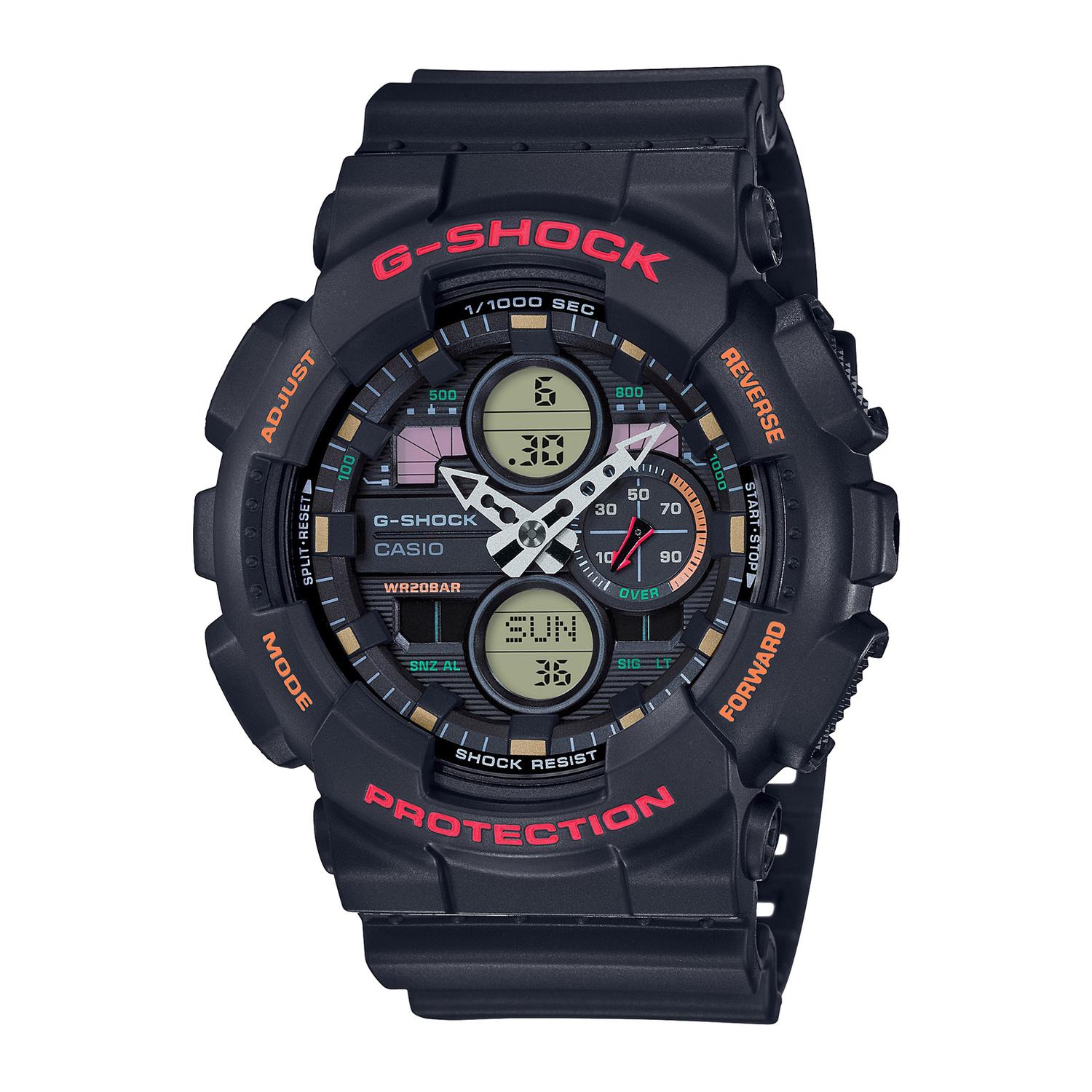 Reloj G-Shock Ga-140-1A4Dr Resina Hombre Negro Negro