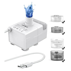 Fuente De Agua Para Perros Npet Df10 5L Con Kit De Limpieza Y Filtro