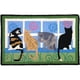 thumbnail image 2 of Alfombra Jellybean Smithsonian con forma de gatitos en la ventana, 53 x 84 cm, 2 of 2