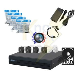 Kit Dahua Xvr 4Ch / 4Bullet 2.8 Y 3.6Mm 2Mp
