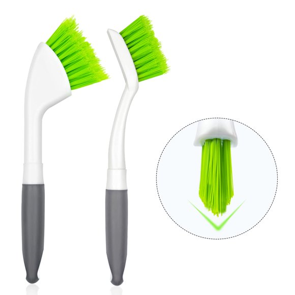 Juego de cepillos para limpieza de lechada ITTAHO, paquete de 2 cepillos para fregar ranuras