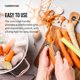 thumbnail image 5 of Pelador de verduras Farberware Pro2 con hoja de acero inoxidable, 5 of 7