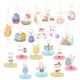 thumbnail image 4 of Decoraciones de Pascua Cake Topper Remolino colgante decorativo Conejo de Pascua Conejo Favores de fiesta para la pared Vacaciones Pascua Decoración, 4 of 5