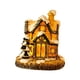 thumbnail image 1 of Cabaña De Troncos Brillante De Casa De Pueblo Para Adornos De Escritorio De Fiesta En Interiores Estilo B, 1 of 3