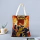 thumbnail image 2 of Wolverine X-Men Bolso de tela con estampado de lienzo para mujer, bolsa de compras reutilizable y estética, con cremallera interior, regalo para mujer,40*45cm., 2 of 6