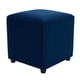 thumbnail image 2 of Pouf Cali 1c Felpa 30 Azul Marino, 2 of 4