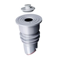 Magideal - Tapón De Sellado De Tubería De Drenaje, Tapón De Drenaje De Suelo Antiolor, Cubierta Práctica De Sellado De Tubería De Alcantarillado Para Lavabo, Lav 53 X 78 Mm