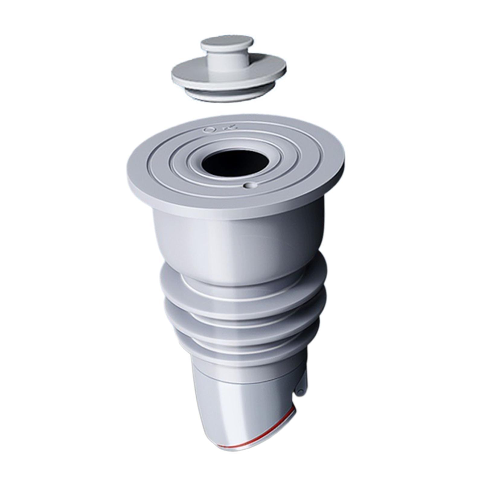 Magideal - Tapón De Sellado De Tubería De Drenaje, Tapón De Drenaje De Suelo Antiolor, Cubierta Práctica De Sellado De Tubería De Alcantarillado Para Lavabo, Lav 53 X 78 Mm