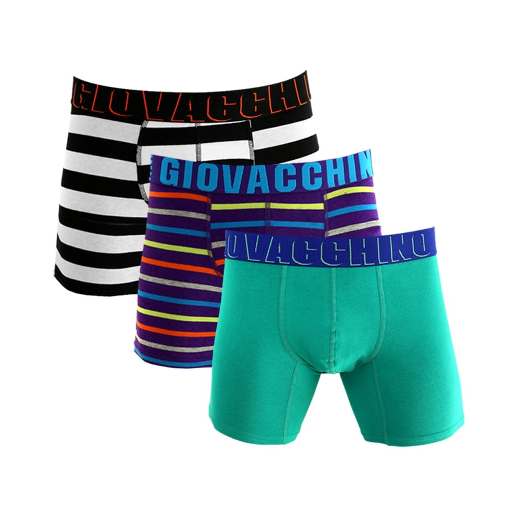 Giovacchino - Pack De 3 Boxer Medio Algodón Hombre