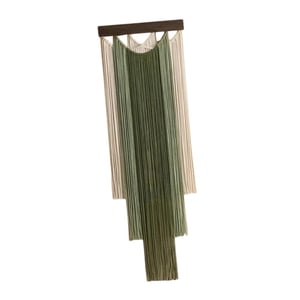 Magideal - Tapiz De Macramé Para Colgar En La Pared, Telón De Fondo, Adorno, Decoración Del Hogar, Arte De Pared Bohemio, Tapiz Tejido Para El Hogar, Sofá, Boda, Verde
