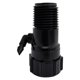 thumbnail image 1 of Adaptador de rociadores Mister Landscaper Outlet de 1/4 pulgadas, 1 of 6