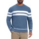 thumbnail image 1 of INSPIRE CHIC Suéter de Punto para Hombre Cuello Redondo Jersey Casual a Rayas XL Azul, 1 of 5