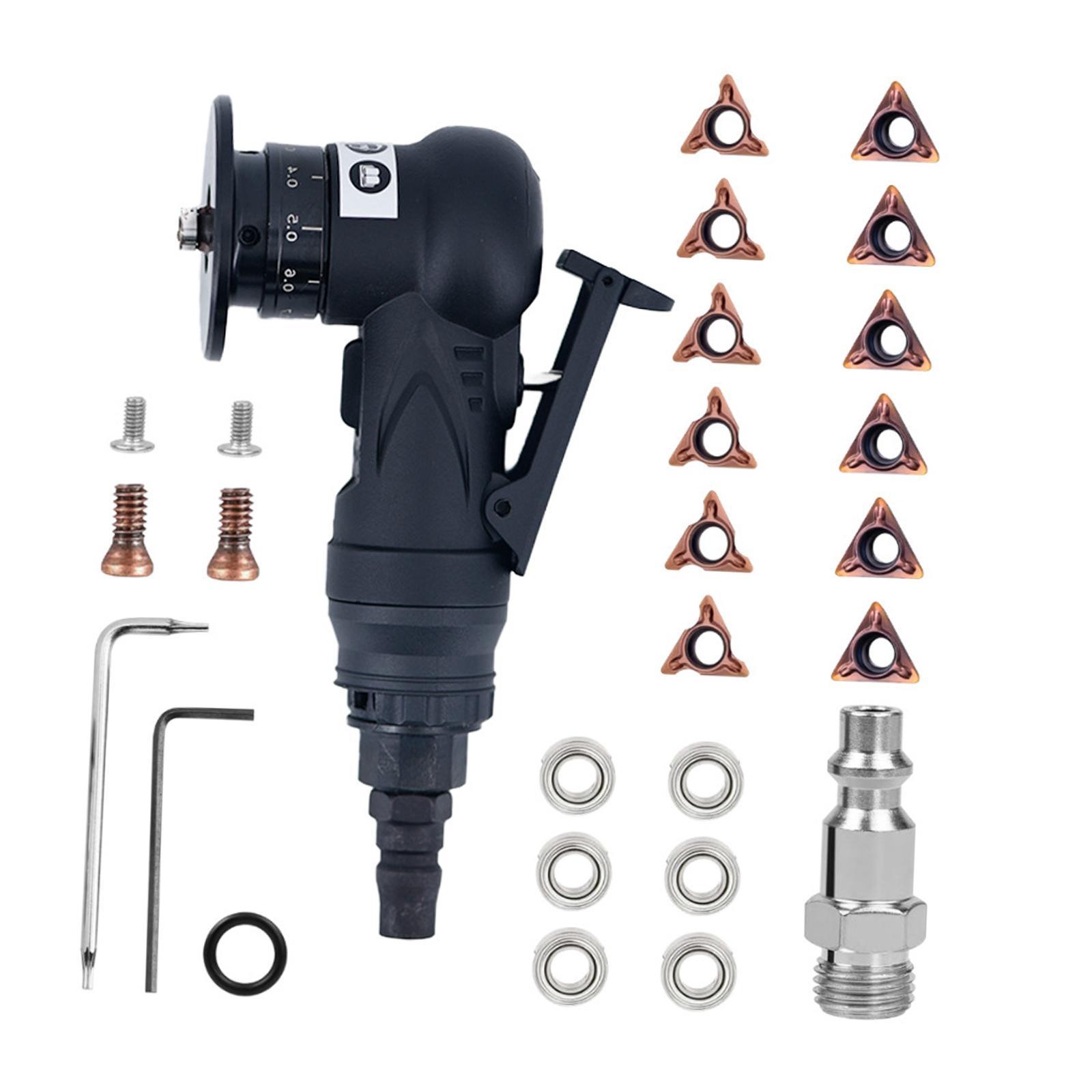 Ioensy - Herramienta Neumática De Biselado Biseladora De Bordes Manual Para Desbarbar