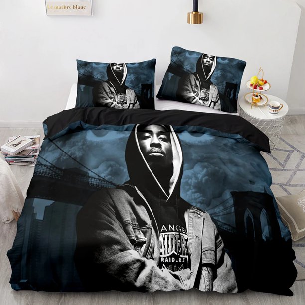 Bedding Set Tupac Amaru Shakur Bed Set Aldult Kid Bedroom Duvetcover Sets 3