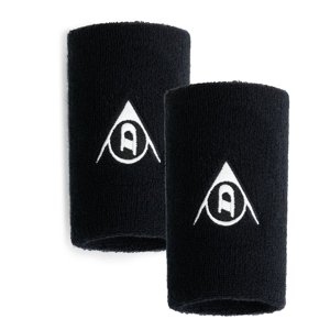 Muñequera Dunlop Larga Negra X2 Tenis Padel