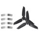 thumbnail image 2 of Hélice De Repuesto Para DJI FPV RC Drone Parts 1Pair Silver Sticker, 2 of 5