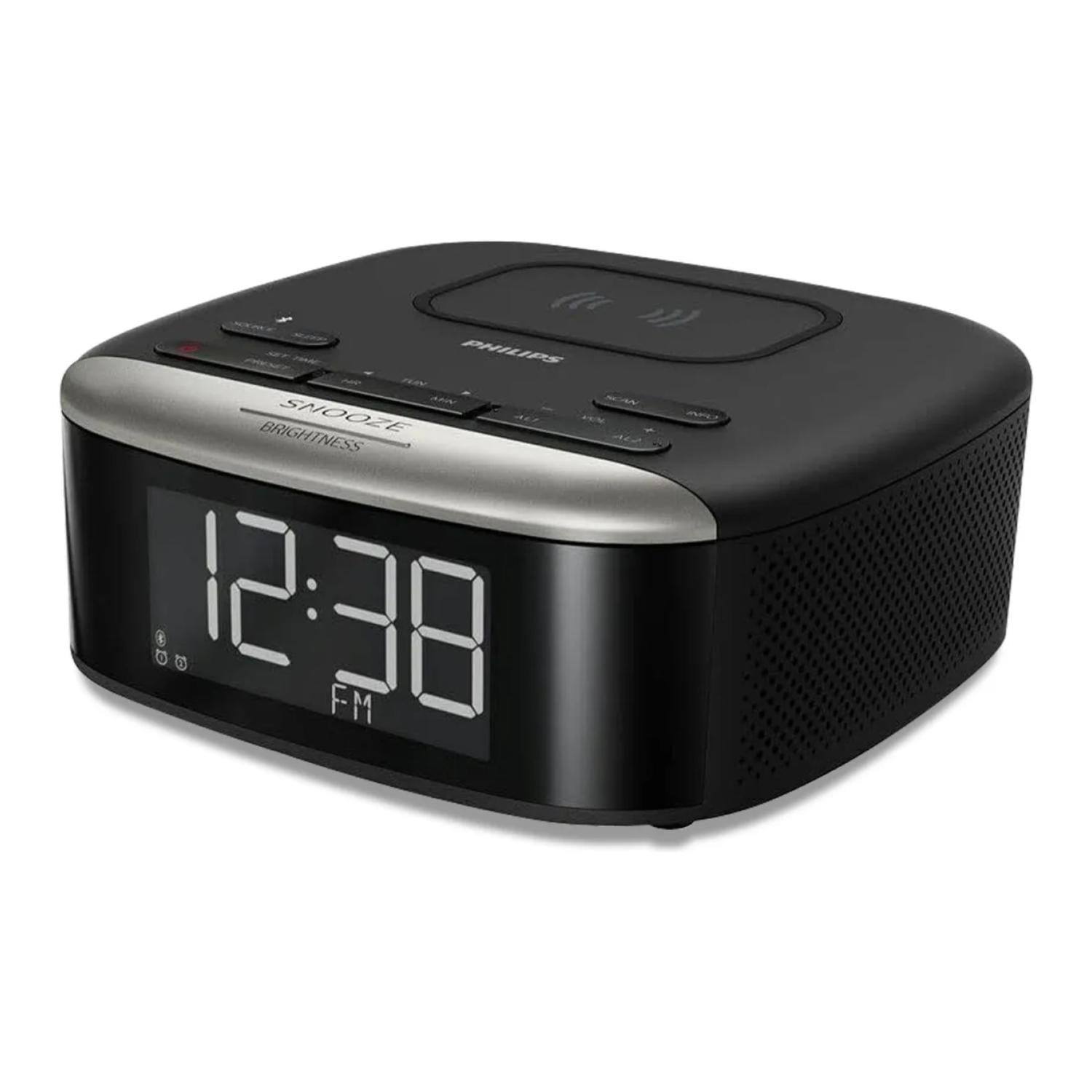 Philips - Radio Am Fm Reloj Digital Bluetooth Alarma Ar7606/37