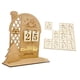 thumbnail image 4 of Navidad De Madera DIY Calendario De Adviento Ornamento Hogar Aula Decoración De Mesa Estilo B, 4 of 5