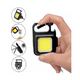 thumbnail image 2 of Linterna Llavero Led Cob 800 Lumens Gancho Iman Recargable Blanco Negro, 2 of 3