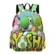 thumbnail image 1 of Yoshi-theme Backpack, Campus style schoolbag Bookbag with Adjustable Shoulder Straps And Large Zip Compartment, Unisex Travel Bags.42x30x15cm, 1 of 6