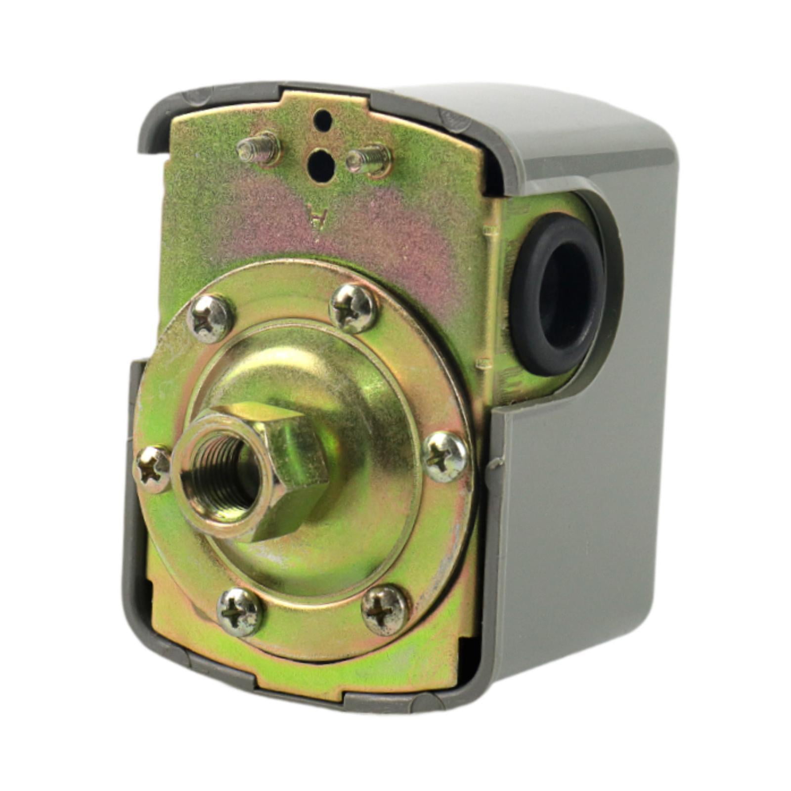 Magideal - Interruptor De Presión De Agua Interruptor De Presión Para Bomba De Pozo Hogar Fácil De Usar Sumergible Jardín Para Bomba De Agua Control Automático E 30 A 50 Psi