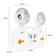 thumbnail image 4 of Lampara 2 Focos De Emergencia LED Automatico Ajustable, 4 of 5