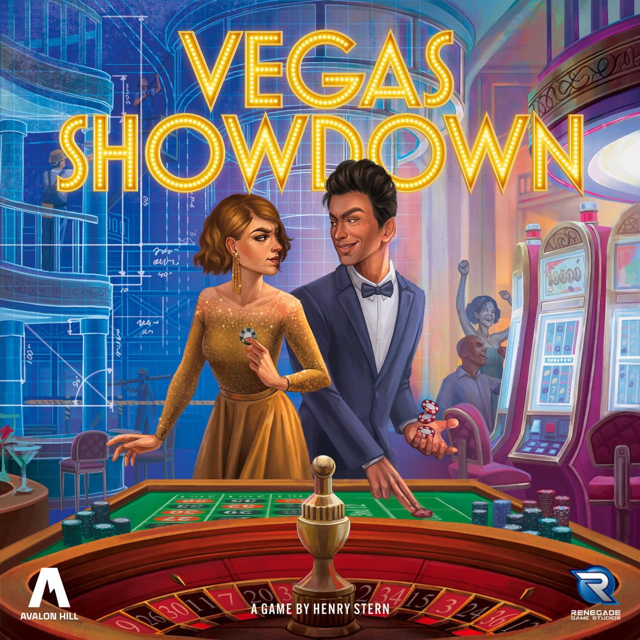 Juego De Mesa Renegade Game Studios Vegas Showdown Strategy