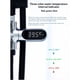 thumbnail image 2 of Termómetro de ducha led pantalla digital bebé baño agua Fahrenheit Celsius termómetro 360 ° pantalla giratoria para casa baño cocina (plata), 2 of 3