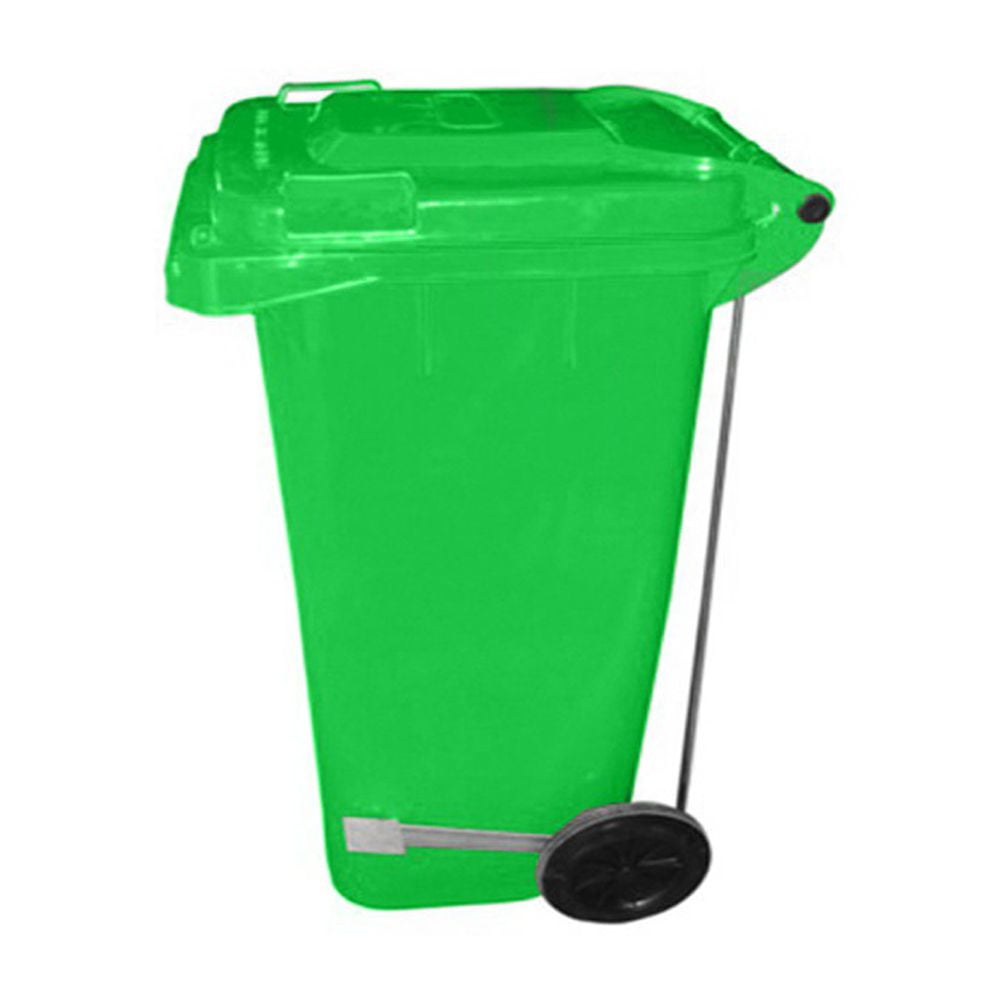 Imahe - Basurero Con Pedal 240 Lt. Color Verde