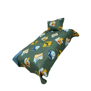 Decoideasemi - Cubrecama Quilt Primavera Verano De Niños Plaza Y Media