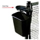 thumbnail image 3 of Bandeja Tourna para cancha de tenis con 4 soportes para bebidas y ganchos, 3 of 3
