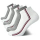 thumbnail image 1 of Calcetines Tommy Hilfiger Quarter para hombre, paquete de 6, blancos, 1 of 3