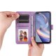 thumbnail image 5 of Funda tipo cartera FOXDOCK para OPPO Reno4Z 5G , diseño girasol en relieve, cuero PU, cierre magnético, soporte y tarjetero, 5 of 5