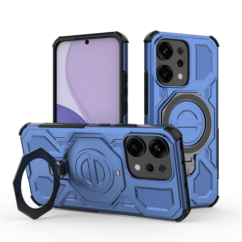 Funda Gangxun Para Oppo Reno 14 Pro 5G , Magnética, Ligera, Soporte 360°, Antigolpes