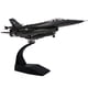 thumbnail image 1 of Modelo De Caza Fundido A Presión 1:72 F16 Con Base De Exhibición Para Sala De Estar Y Dormitorio, 1 of 5