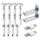 thumbnail image 3 of Kit De Herrajes Para Puertas Plegables, 16 Uds., Piezas De Repuesto Para Reparación De Herrajes Para Puertas Plegables, 3 of 5