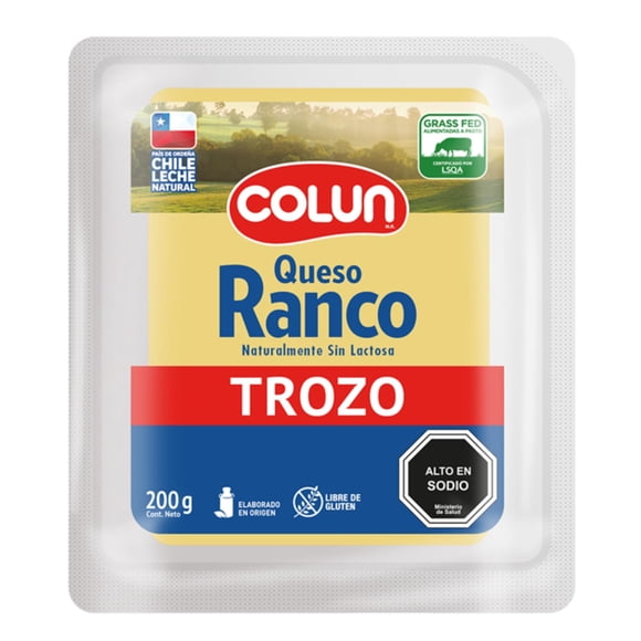 Queso Ranco Trozo, 200 g