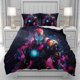 thumbnail image 1 of x632 Bed SheetsIron Man funny Duvet Cover men women/Children KID Printing cartoon Bedding Set Comforter Bed Soft gift 3-Piece Bedding Set (1 Duvet Cover + 2 Pillow Shams) nj632, 1 of 5