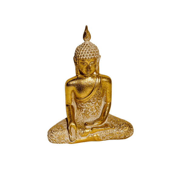 Figura De Buda Zen Decorativa 14cm