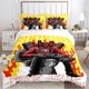 thumbnail image 3 of Skibidi toilet game logo bedding set duvet cover set3 piece for kids and adul modern print-, 3 of 5