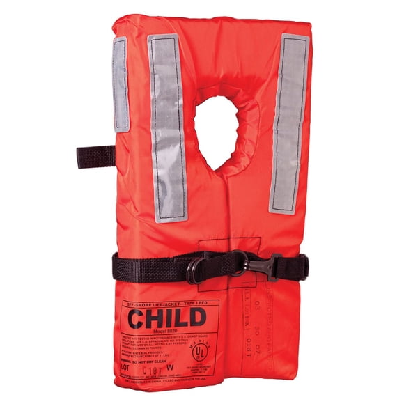 Chaleco salvavidas Kent Commercial tipo I estilo cuello infantil